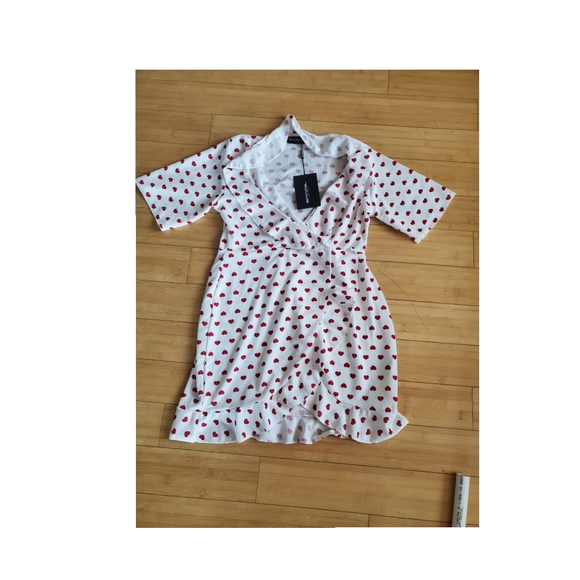 pretty little thing heart dress